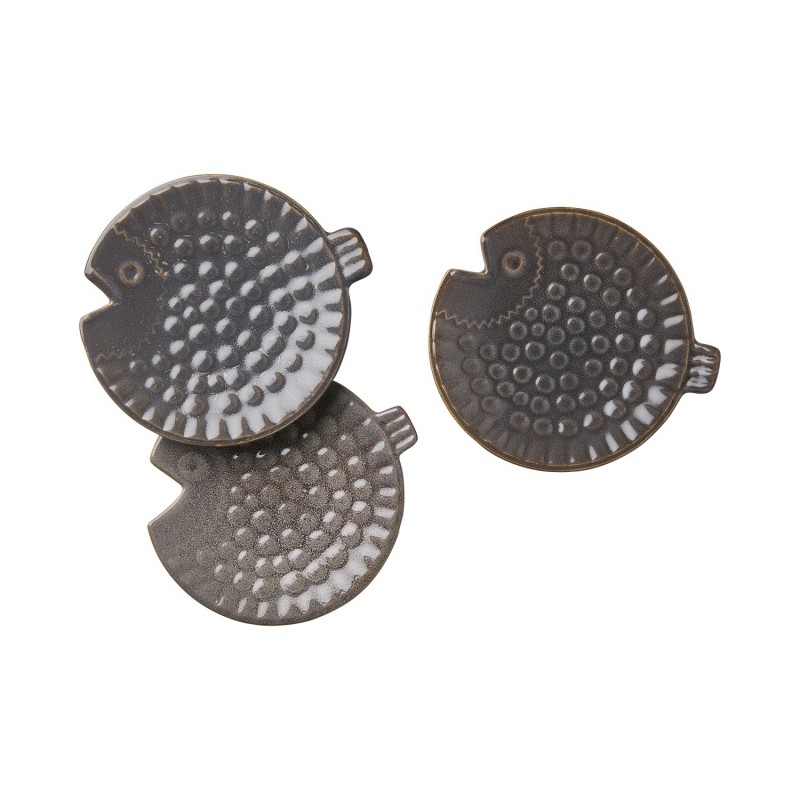 FISH PLATE GREY